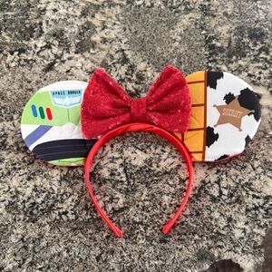 Disney Pixar Toy Story Buzz Lightyear Woody Mickey Minnie Ears Headband